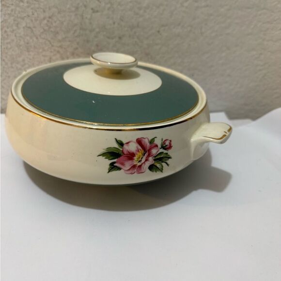 International China Co. Empire Green Covered Serving Dish - Picture 3 of 8